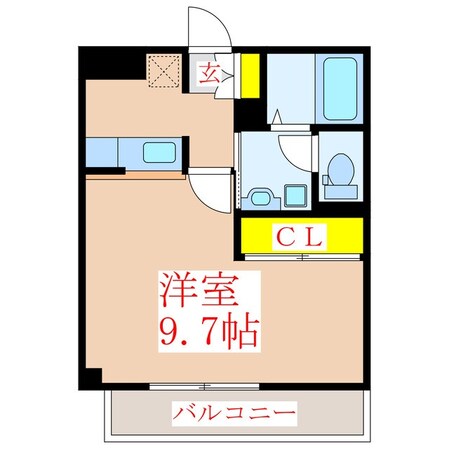 フリーデ中央　１番館の物件間取画像